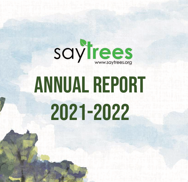 SayTrees Annual Report 2021-2022